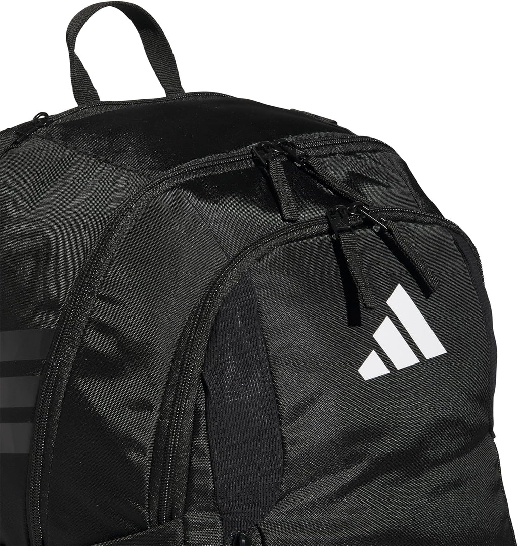 adidas Stadium Team Sports Backpack for Men and Women (36l) Durable Athletic Laptop Bag, Navy Blue/3.0, One Size
