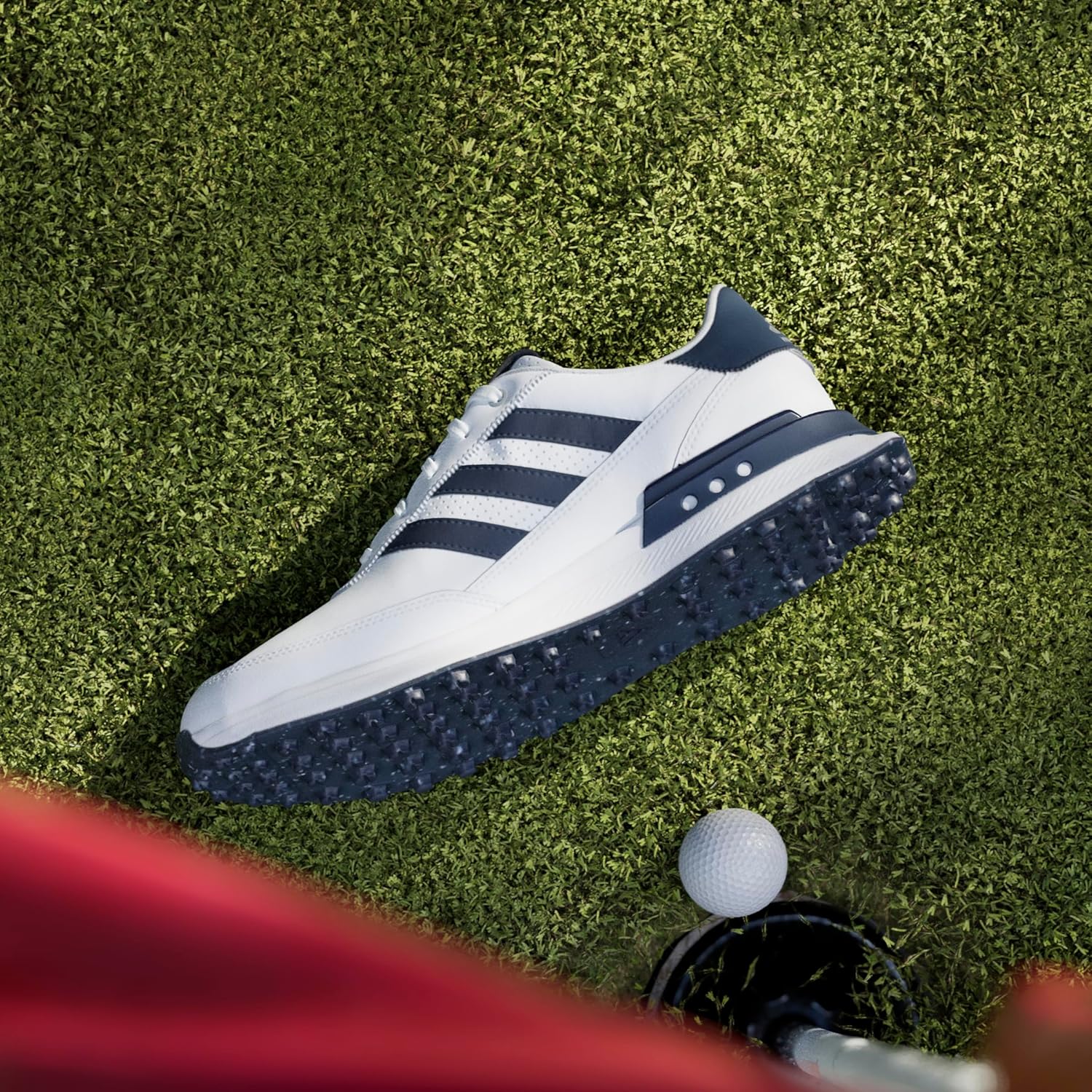adidas Golf Men's S2G Spikeless Laced Leather 24 Golf Shoes