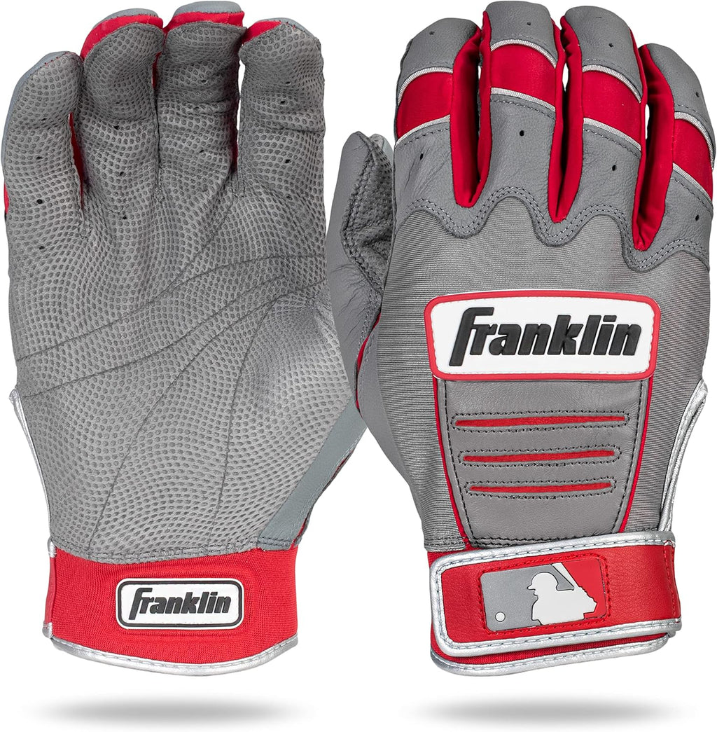 Franklin Sports MLB Baseball Batting Gloves - CFX Pro Adult + Youth - Baseball + Softball - Multiple Sizes + Colors