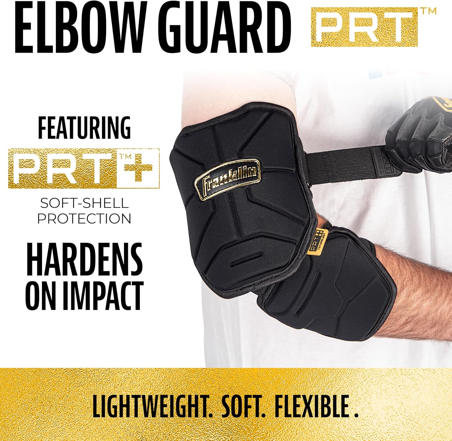 Franklin Sports Baseball Elbow Guard - PRT Series Adult and Youth Baseball + Softball Elbow Shield for Batting