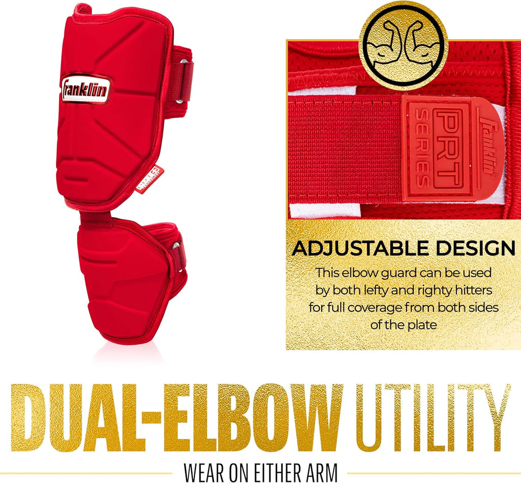 Franklin Sports Baseball Elbow Guard - PRT Series Adult and Youth Baseball + Softball Elbow Shield for Batting