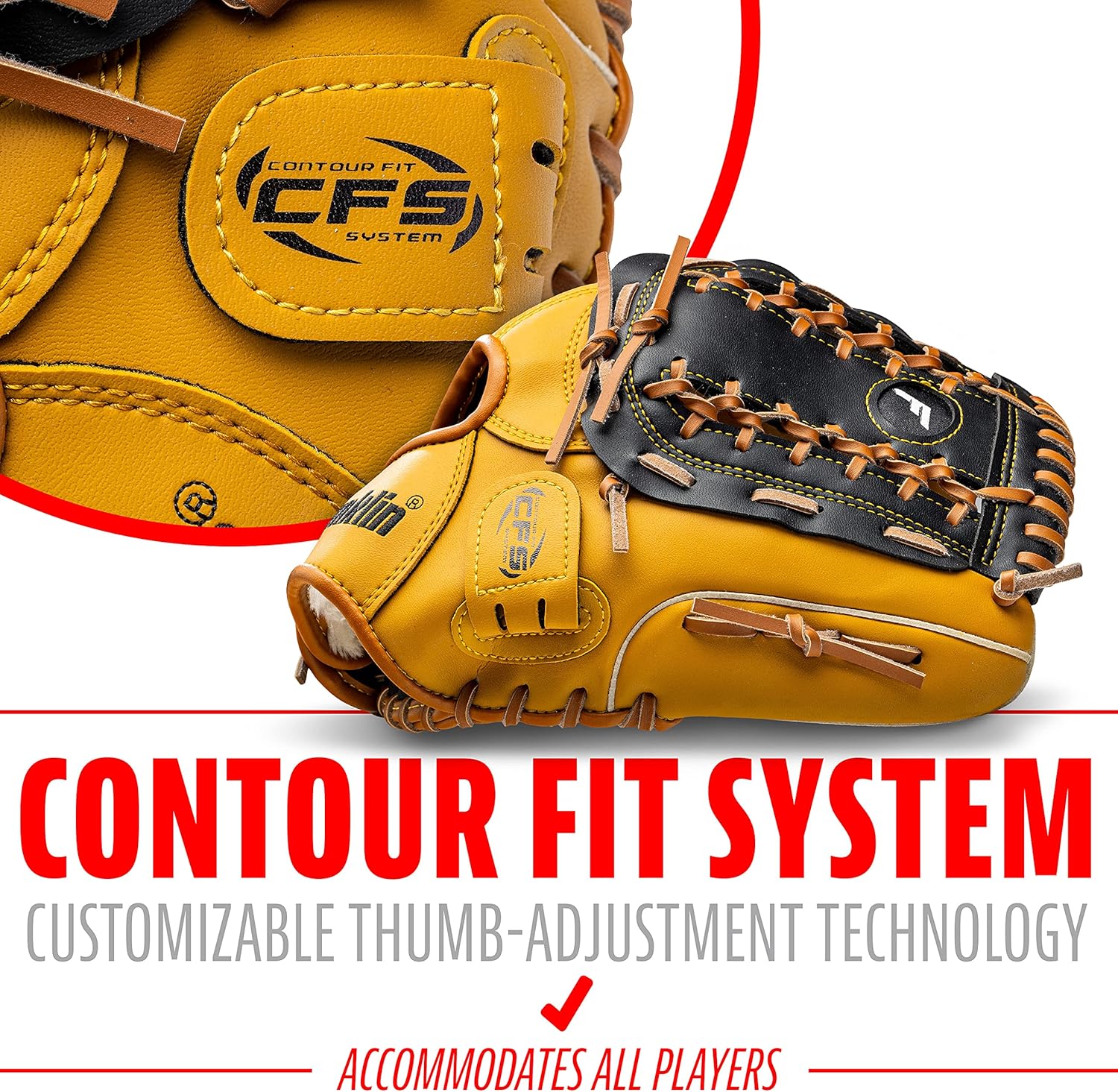 Franklin Sports Baseball and Softball Glove - Fieldmaster Adult + Youth Baseball Gloves - Men's + Women's Infield + Outfield Mitt - Right Hand Throw - 12"