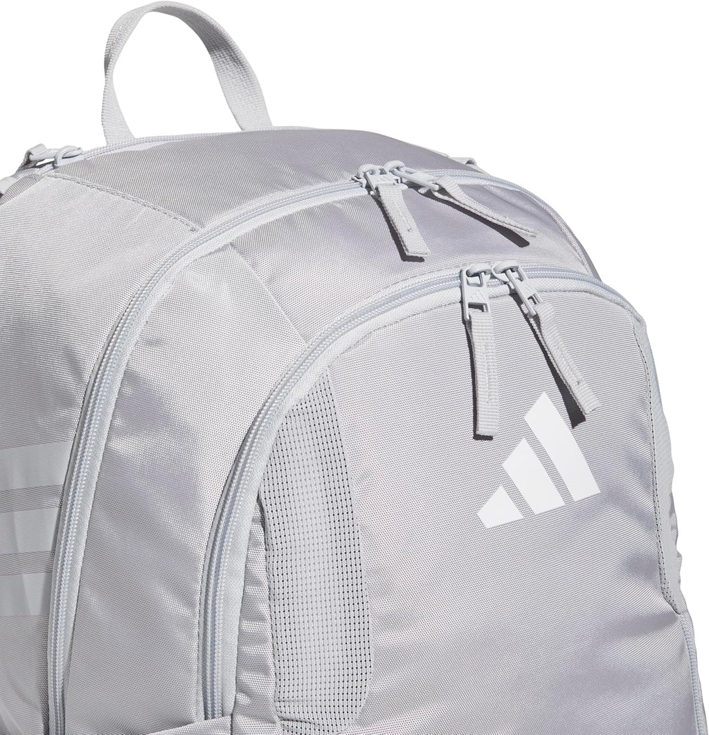 adidas Stadium Team Sports Backpack for Men and Women (36l) Durable Athletic Laptop Bag, Navy Blue/3.0, One Size