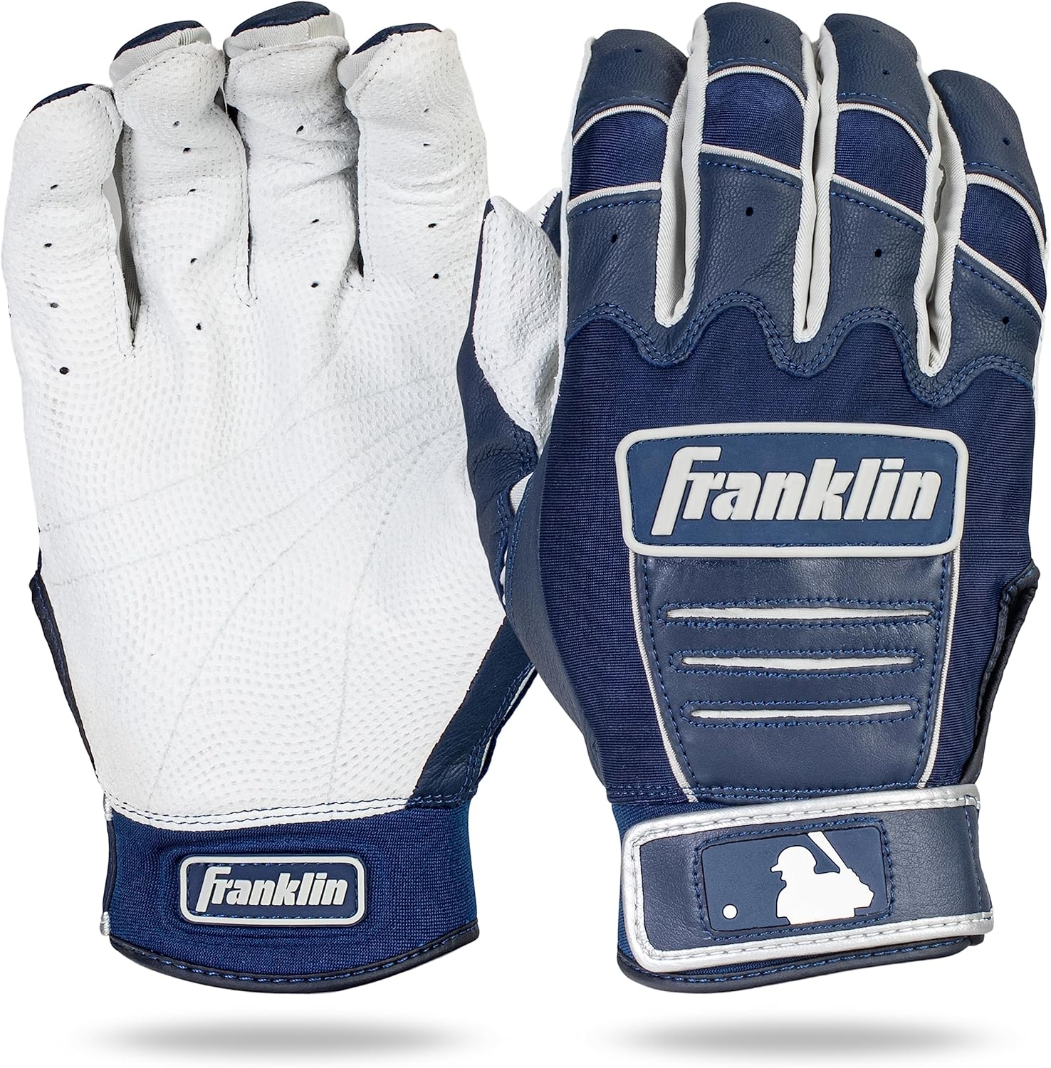 Franklin Sports MLB Baseball Batting Gloves - CFX Pro Adult + Youth - Baseball + Softball - Multiple Sizes + Colors