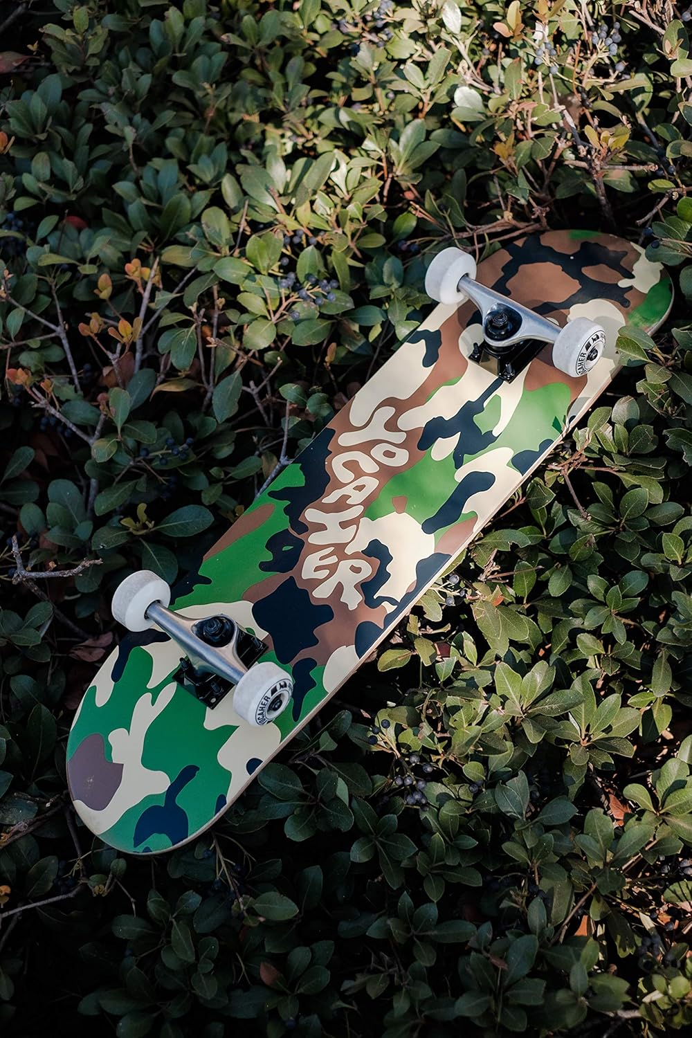 Yocaher Pro Skateboards Blank, Checker, Camo Professional Complete Skateboard 7.75" w/ 7Ply Maple Deck, Aluminum Alloy Truck, ABEC-9 Bearing, 54mm Skateboard Wheels, Concave Cruiser Trick Skateboard
