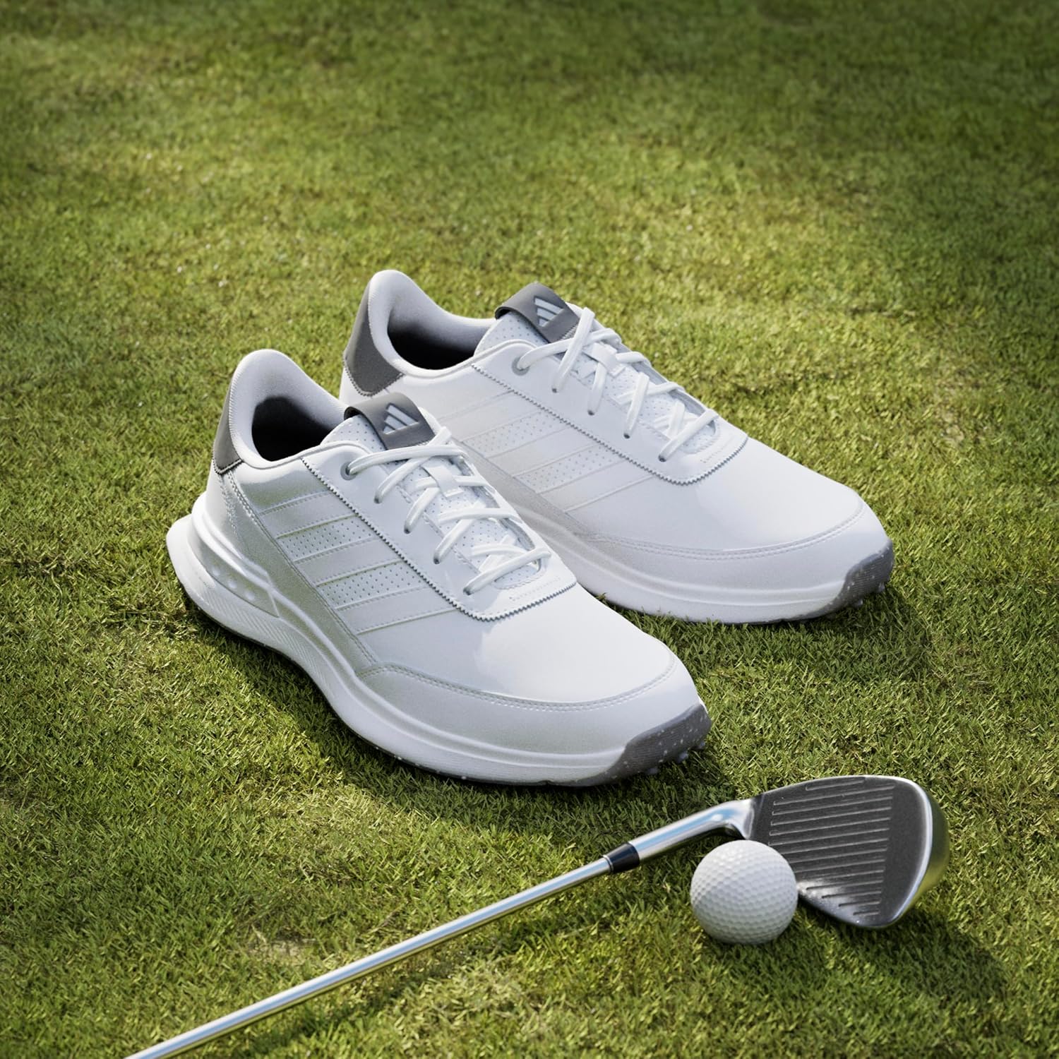 adidas Golf Men's S2G Spikeless Laced Leather 24 Golf Shoes