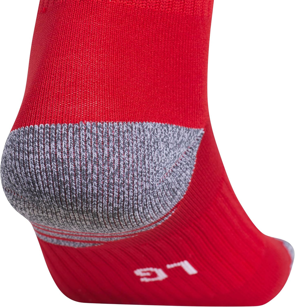 adidas 3-Stripe Hoop Soccer Socks (1-Pair) with Arch Compression for a Secure Fit