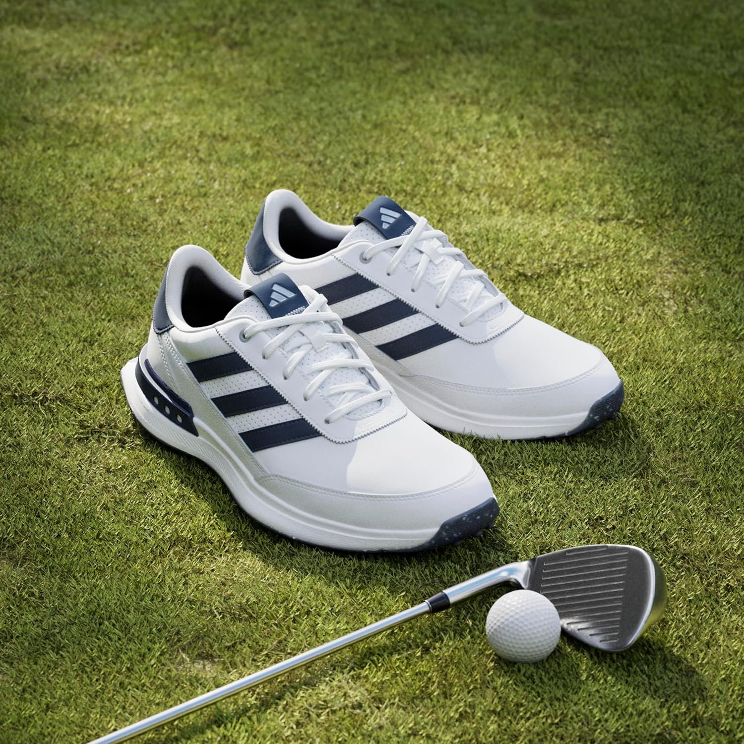 adidas Golf Men's S2G Spikeless Laced Leather 24 Golf Shoes