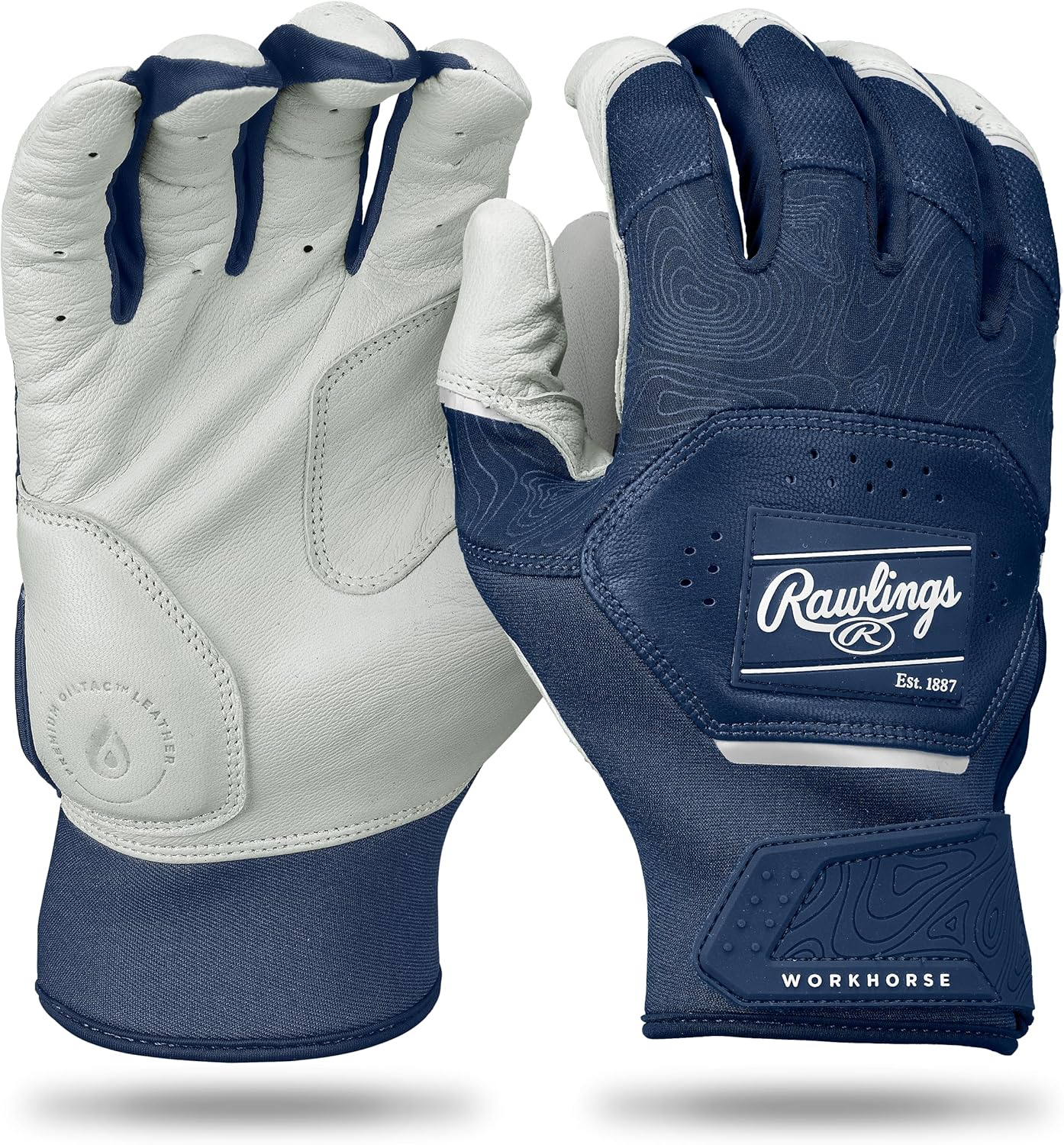 Rawlings Workhorse Baseball Batting Gloves | Youth Sizes | Multiple Colors