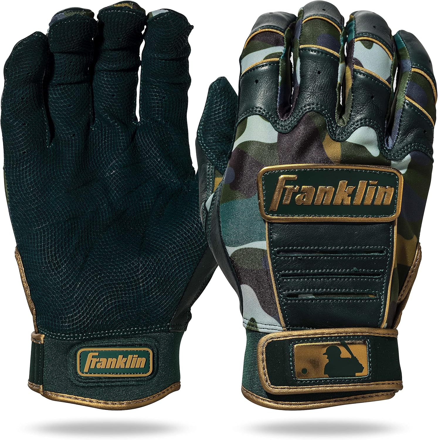 Franklin Sports MLB Baseball Batting Gloves - CFX Pro Adult + Youth - Baseball + Softball - Multiple Sizes + Colors