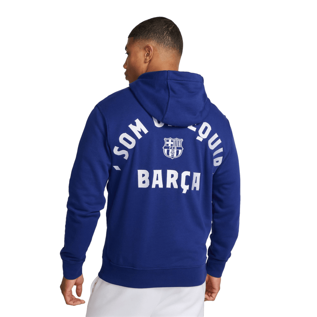 Nike Barcelona Club Fleece French Terry Pullover Hoodie