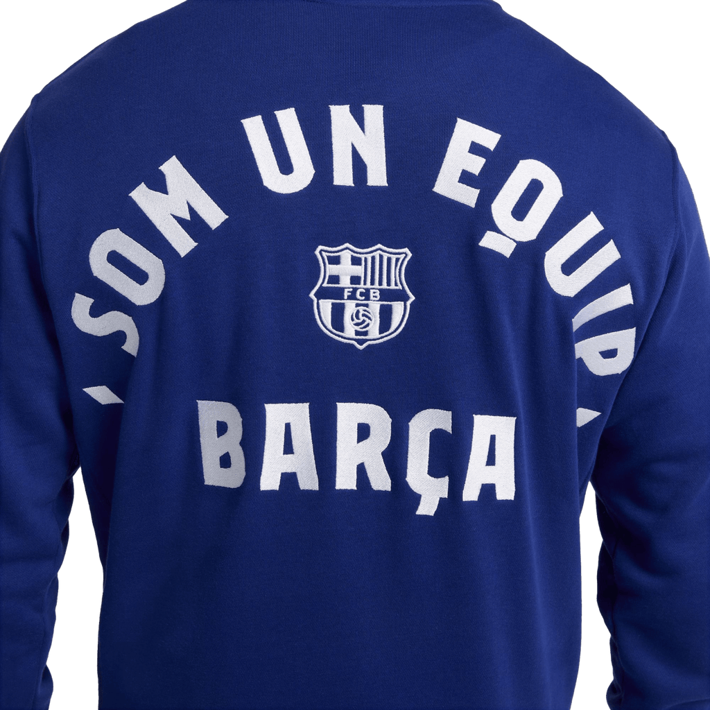 Nike Barcelona Club Fleece French Terry Pullover Hoodie