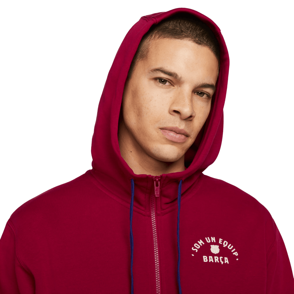 Nike Barcelona French Terry Full Zip Hoodie