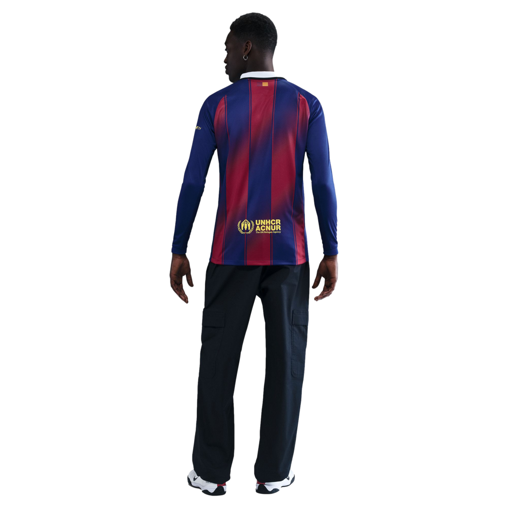 Nike Barcelona 25/26 Long Sleeve Home Jersey