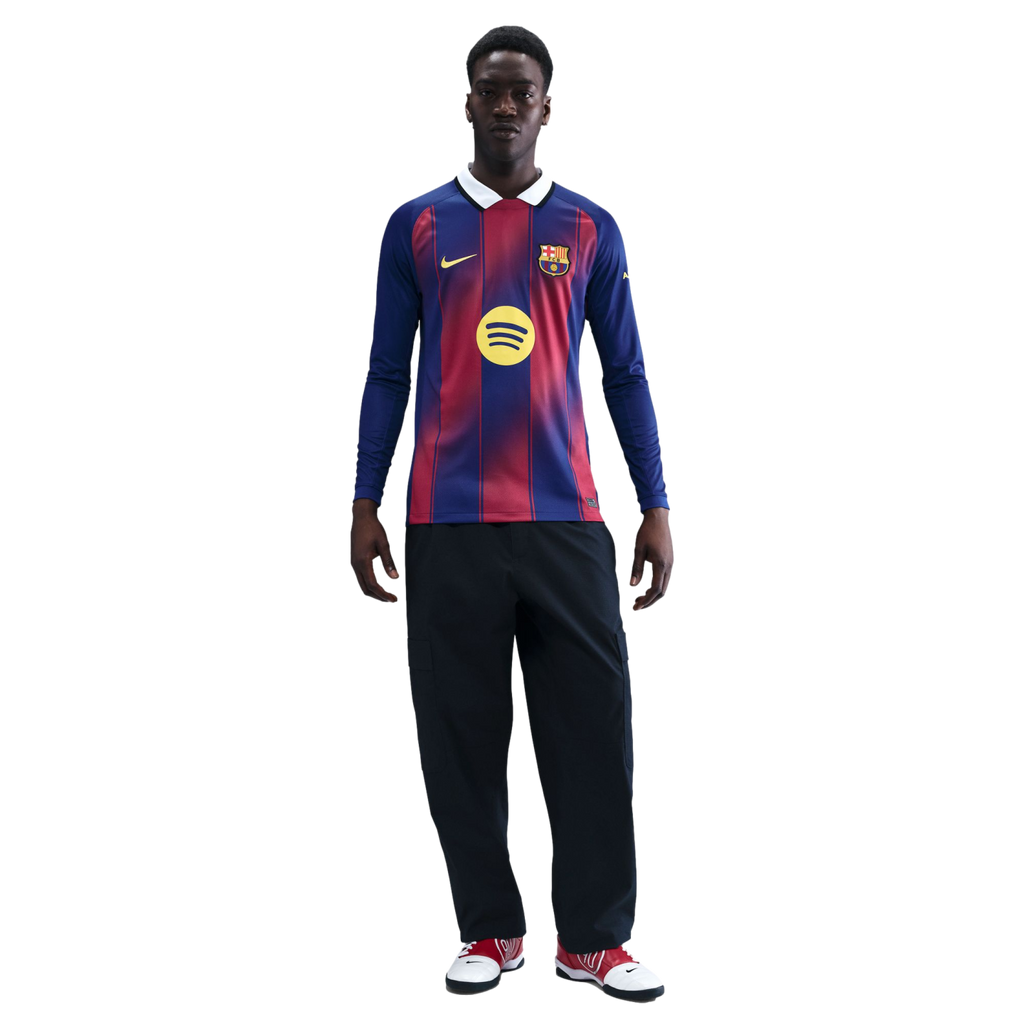 Nike Barcelona 25/26 Long Sleeve Home Jersey