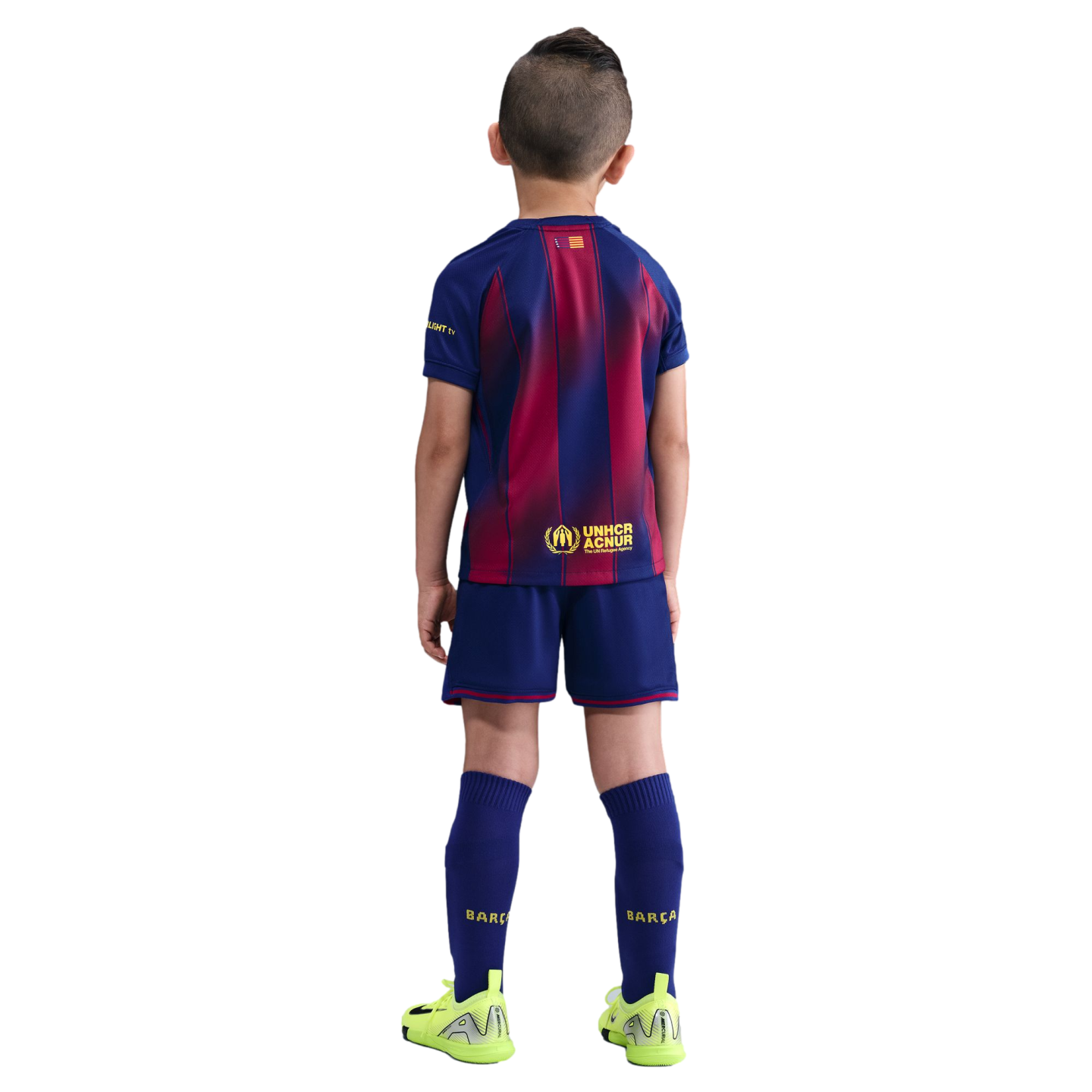 Nike Barcelona 25/26 Little Kids Home Mini Kit