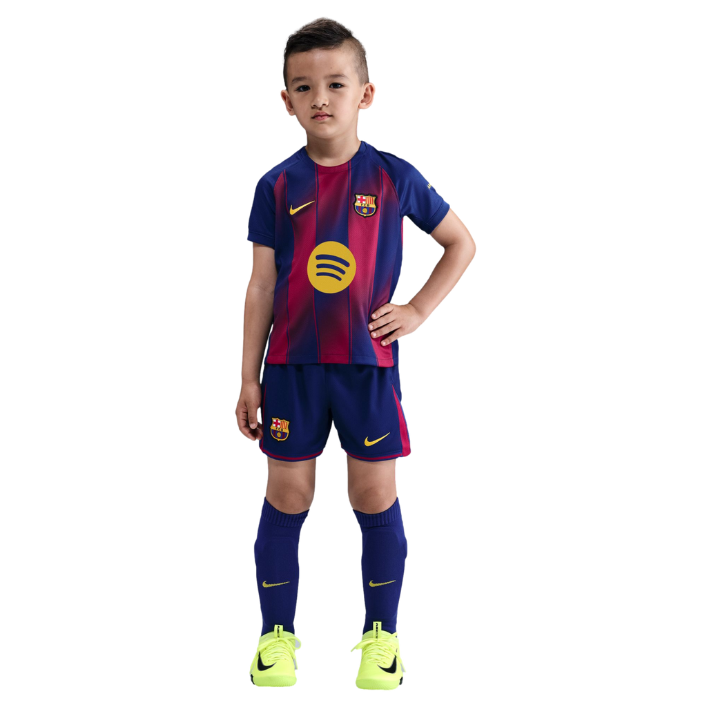 Nike Barcelona 25/26 Little Kids Home Mini Kit