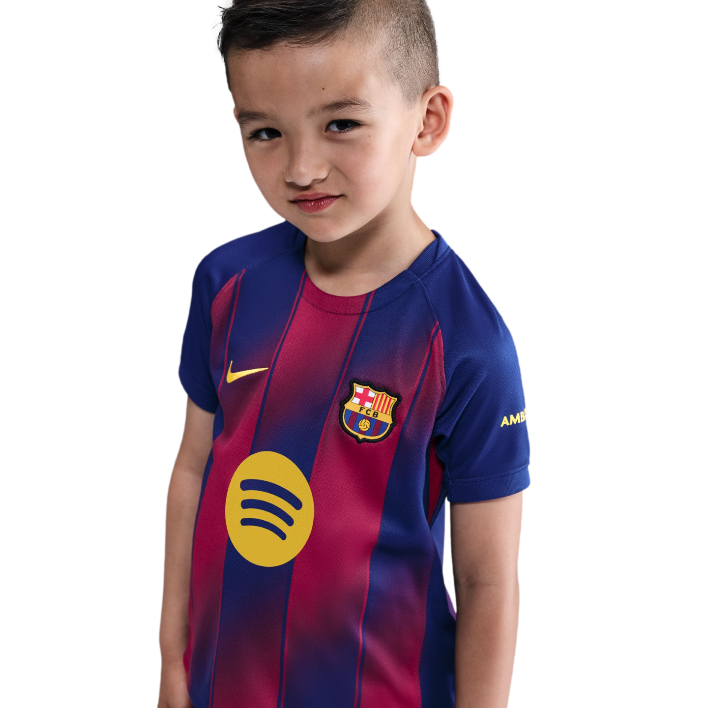 Nike Barcelona 25/26 Little Kids Home Mini Kit