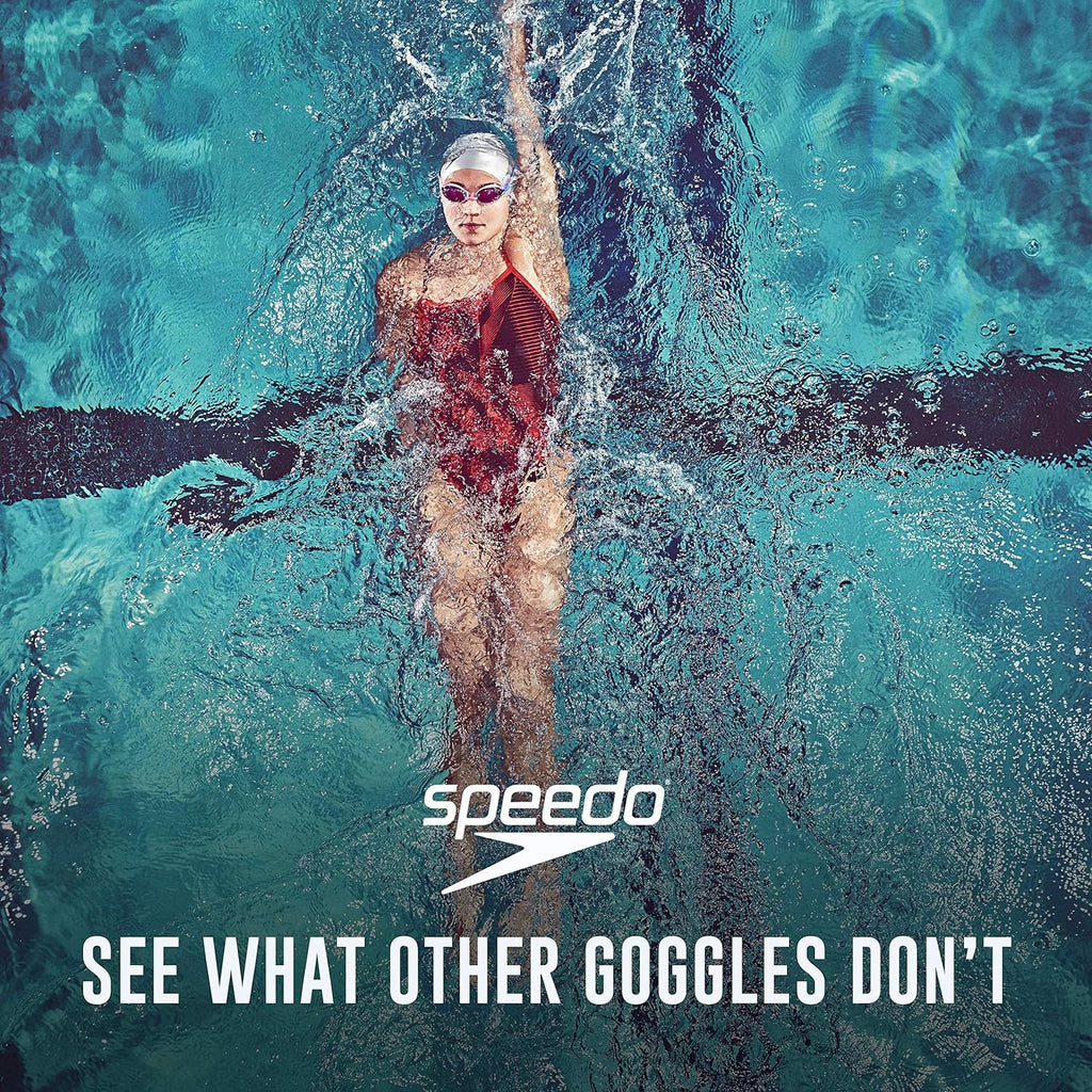 Speedo Unisex-Adult Swim Goggles Mirrored Vanquisher 2.0