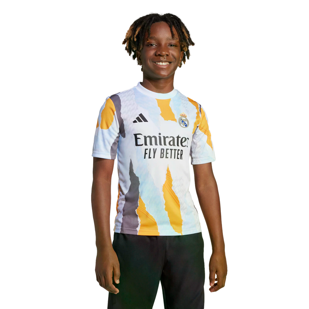 Adidas Real Madrid Youth Pre-Match Jersey
