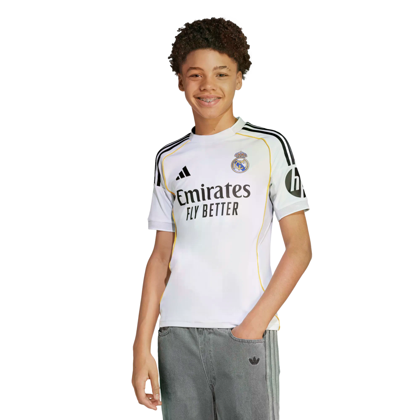 Adidas Real Madrid 25/26 Youth Home Jersey