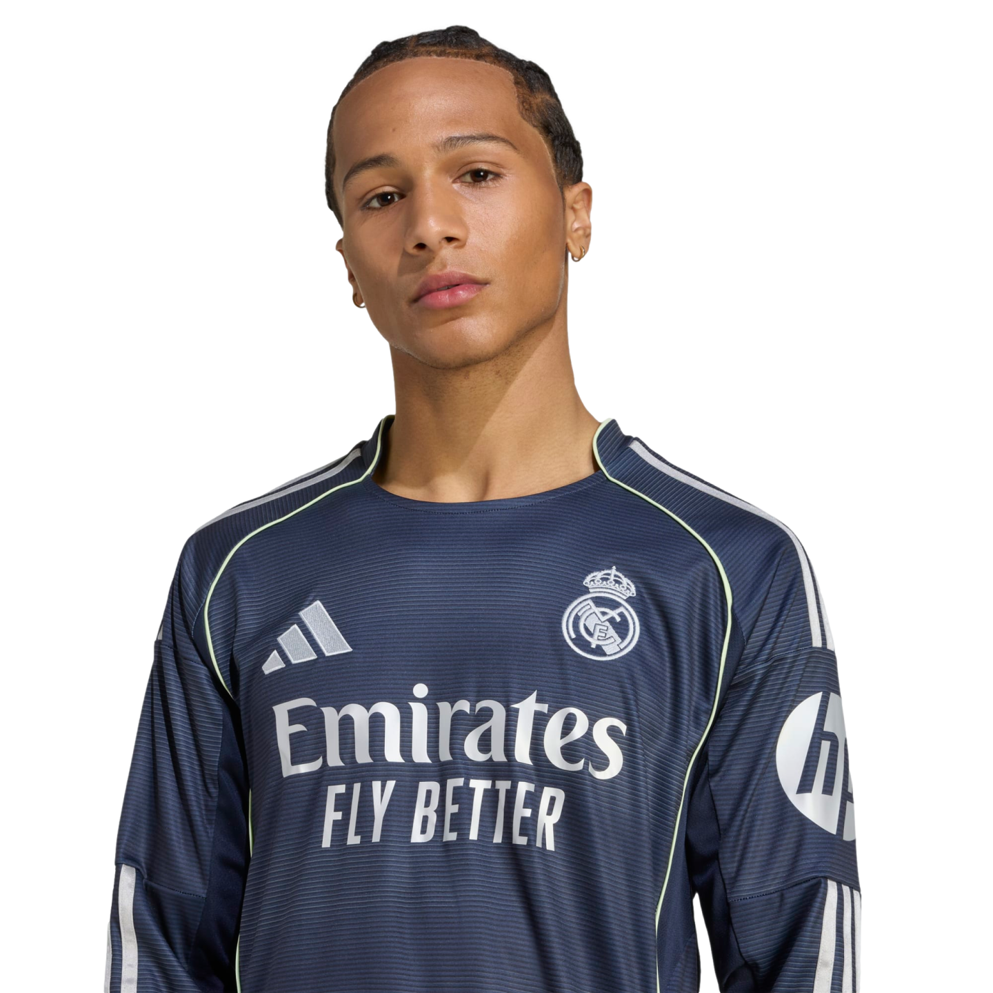 Adidas Real Madrid 25/26 Long Sleeve Away Jersey