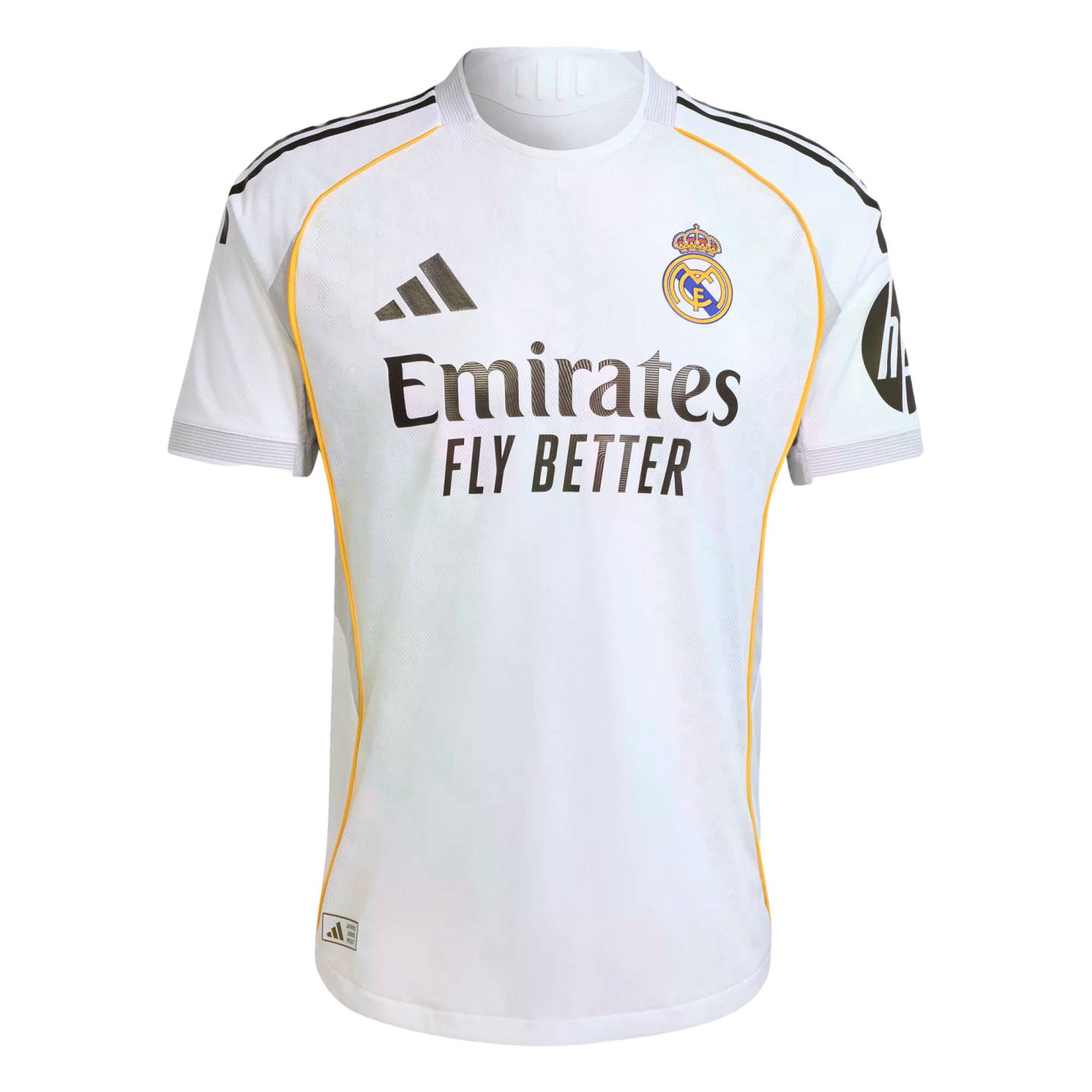 Adidas Real Madrid 25/26 Authentic Home Jersey