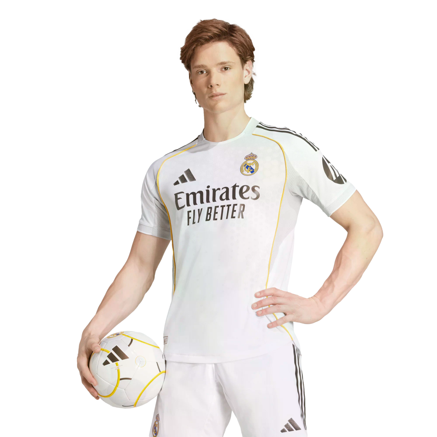 Adidas Real Madrid 25/26 Authentic Home Jersey