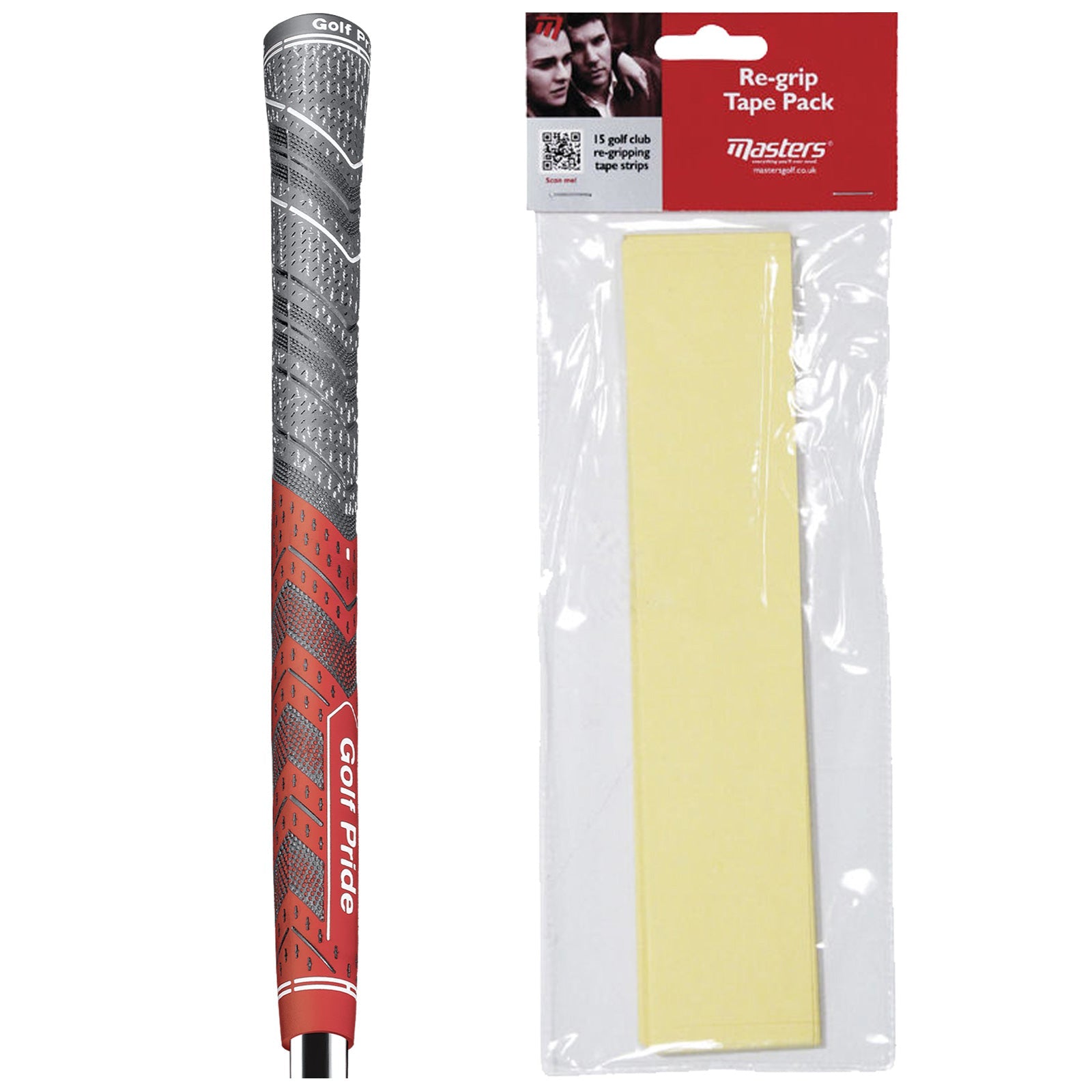 Golf Pride Multi Compound Cord Plus4 Club Grips Red