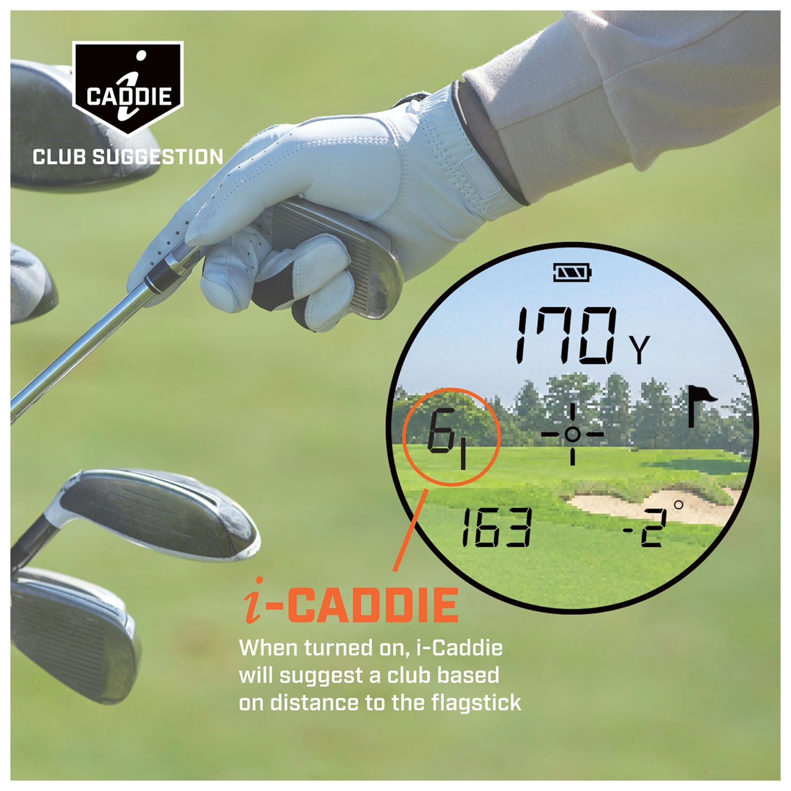Izzo Swami LZ-I Golf Laser Rangefinder