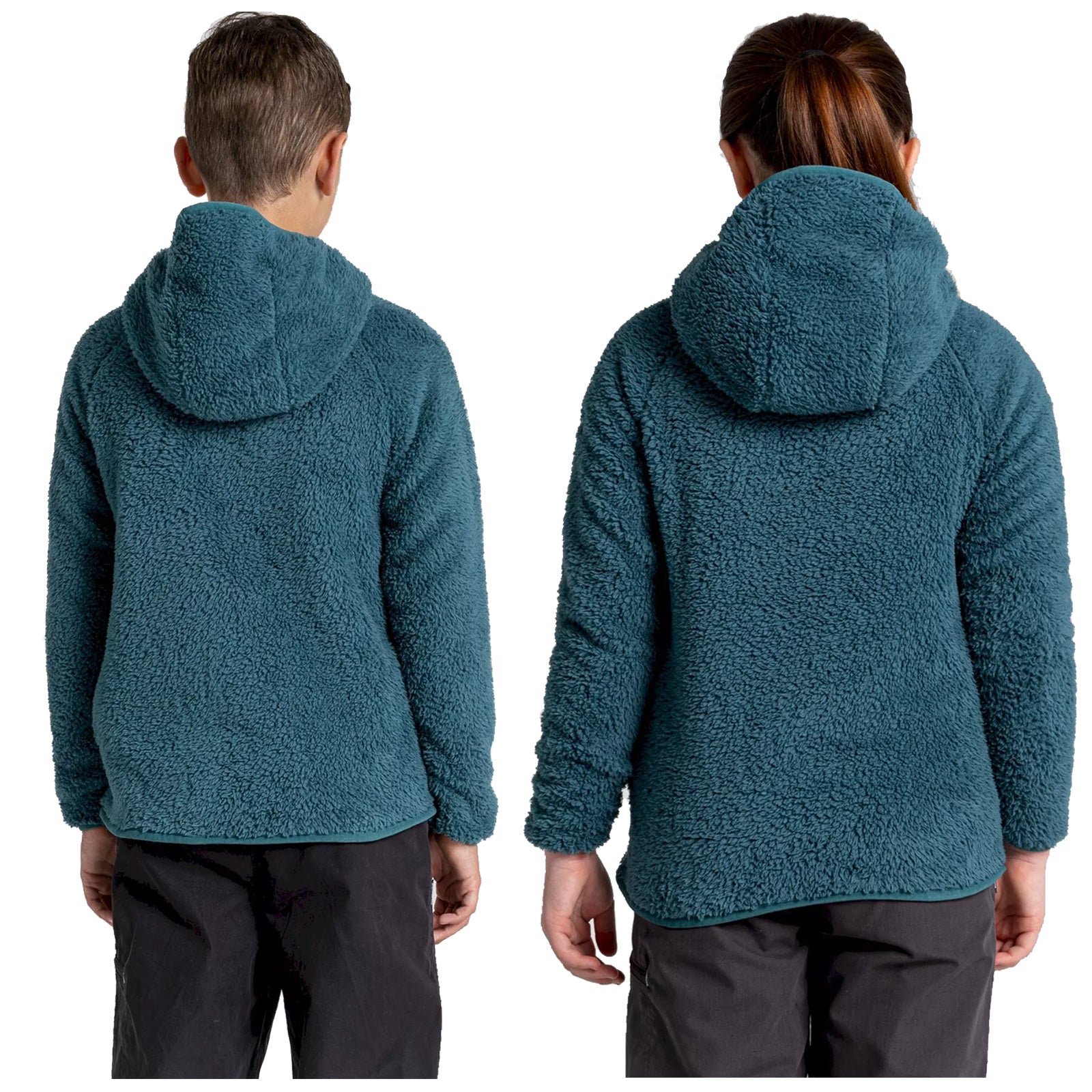 Craghoppers Junior Kaito Hooded Fleece Jacket