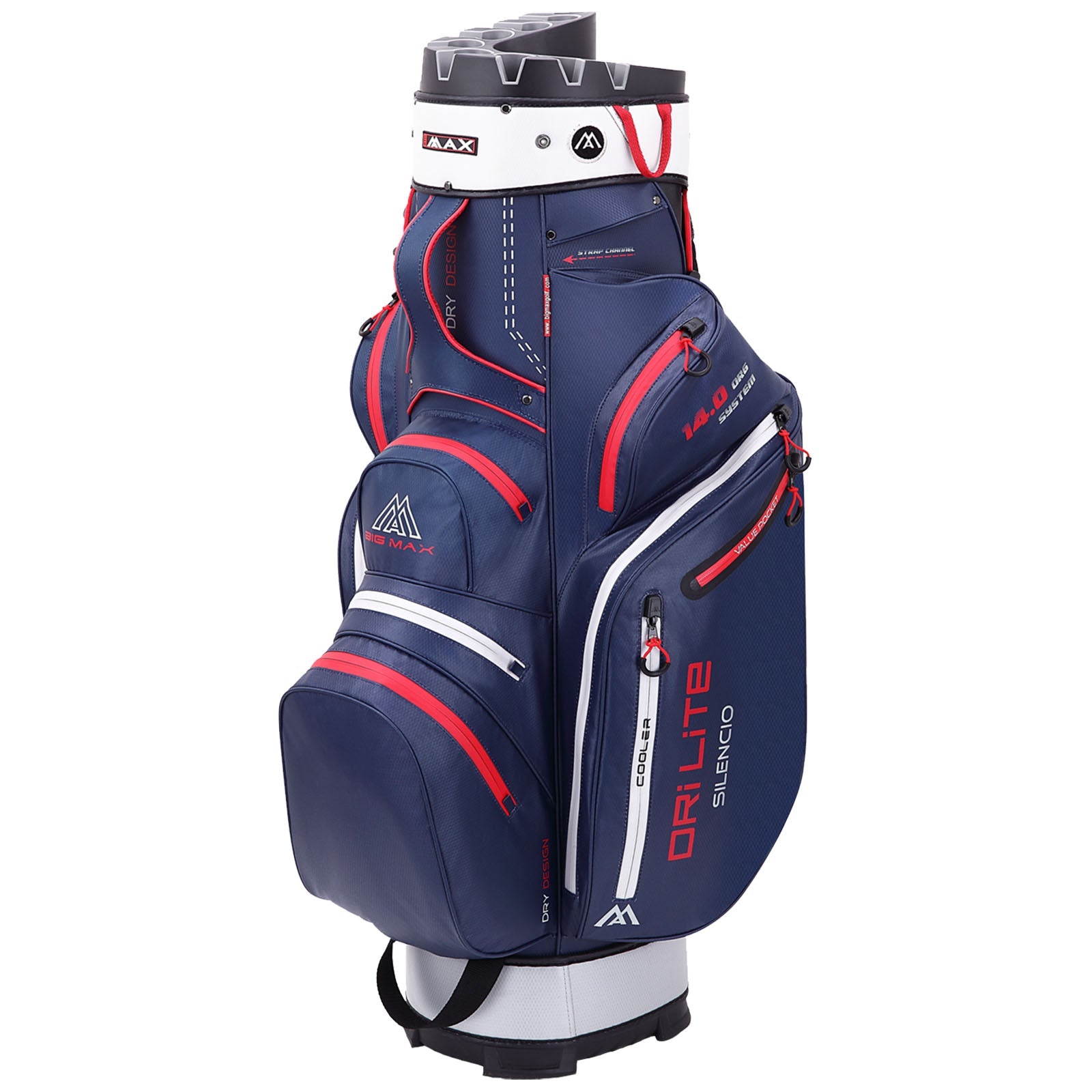 Big Max Dri Lite Silencio 2 Organiser Cart Bag