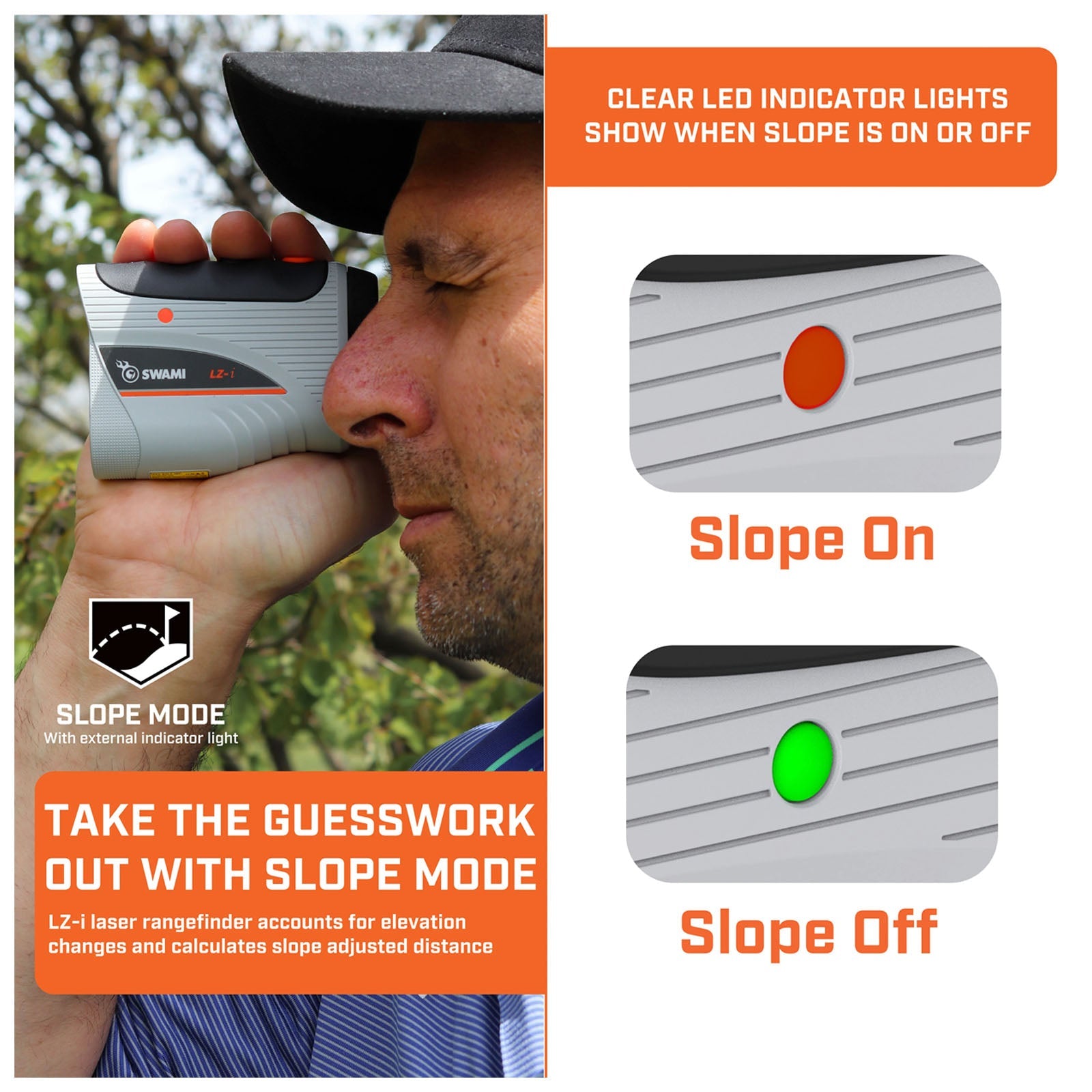 Izzo Swami LZ-I Golf Laser Rangefinder
