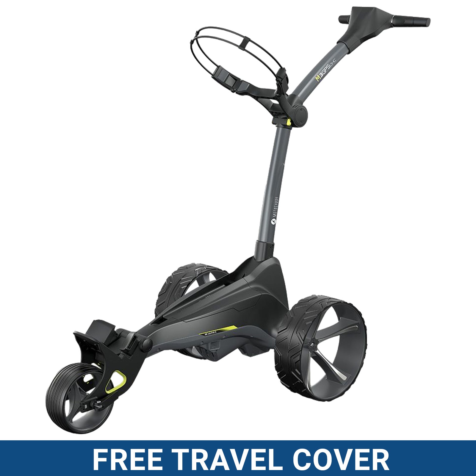 2025 Motocaddy M3 GPS DHC Electric Golf Trolley
