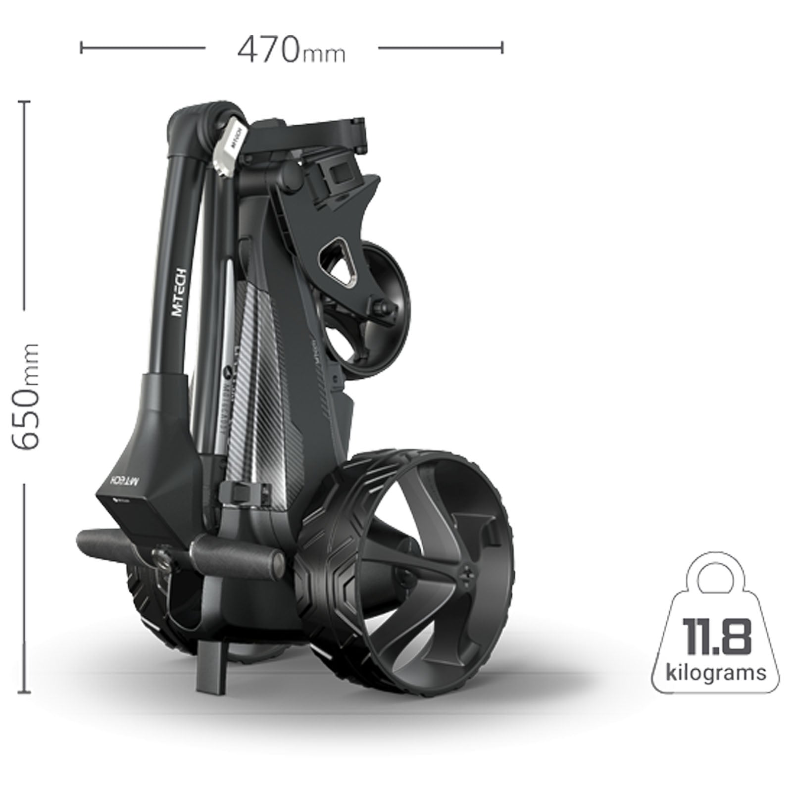 2025 Motocaddy M-Tech GPS Electric Golf Trolley