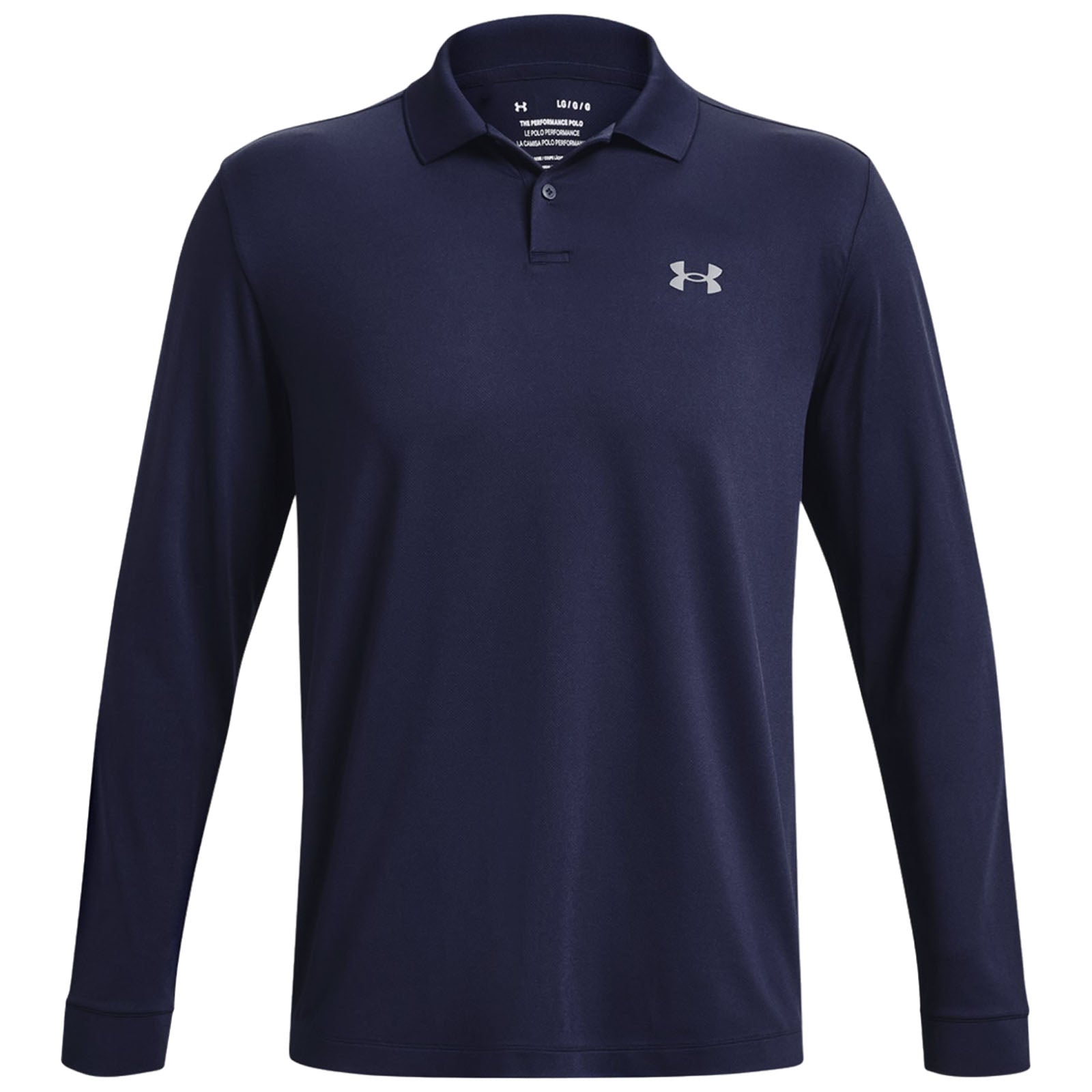 Under Armour Mens Match Play Long Sleeve Polo Shirt