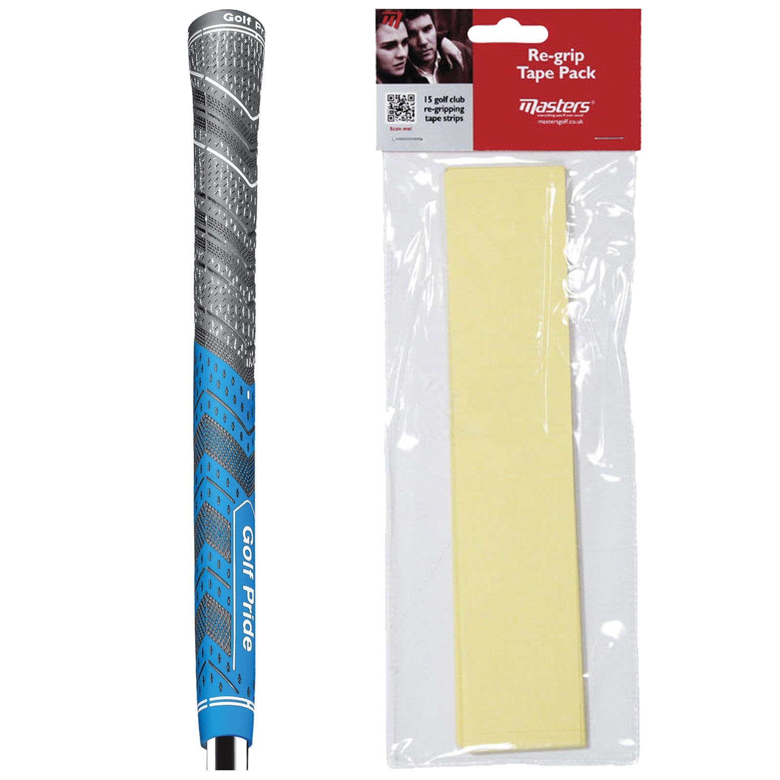 Golf Pride Multi Compound Cord Plus4 Club Grips Blue