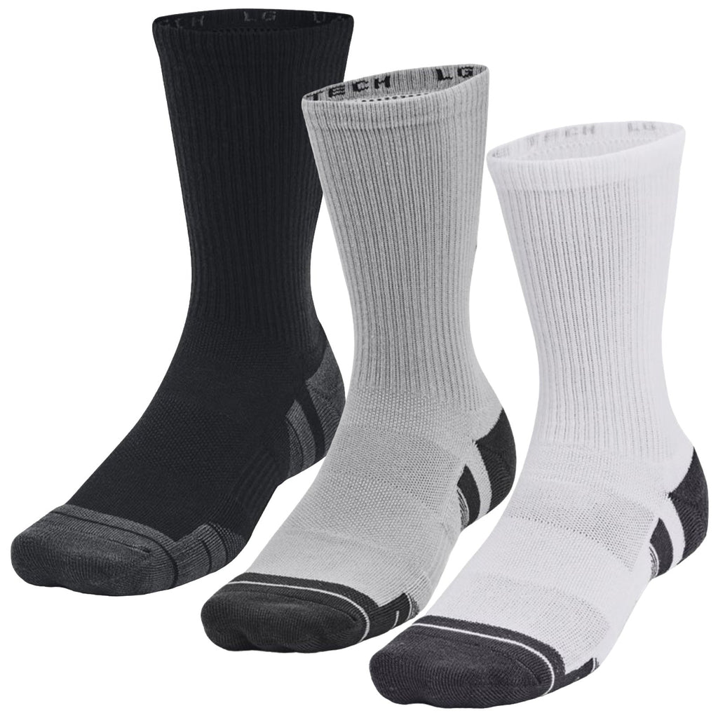 Under Armour Performance Tech Crew Socks (3 Pairs)