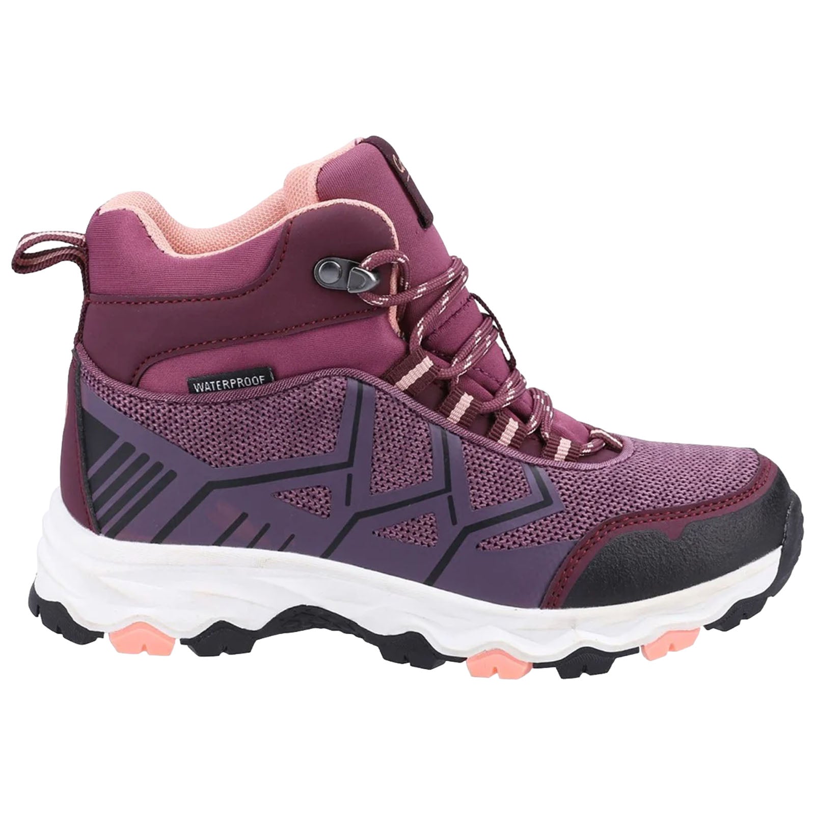 Cotswold Junior Coaley Hiking Boots Purple