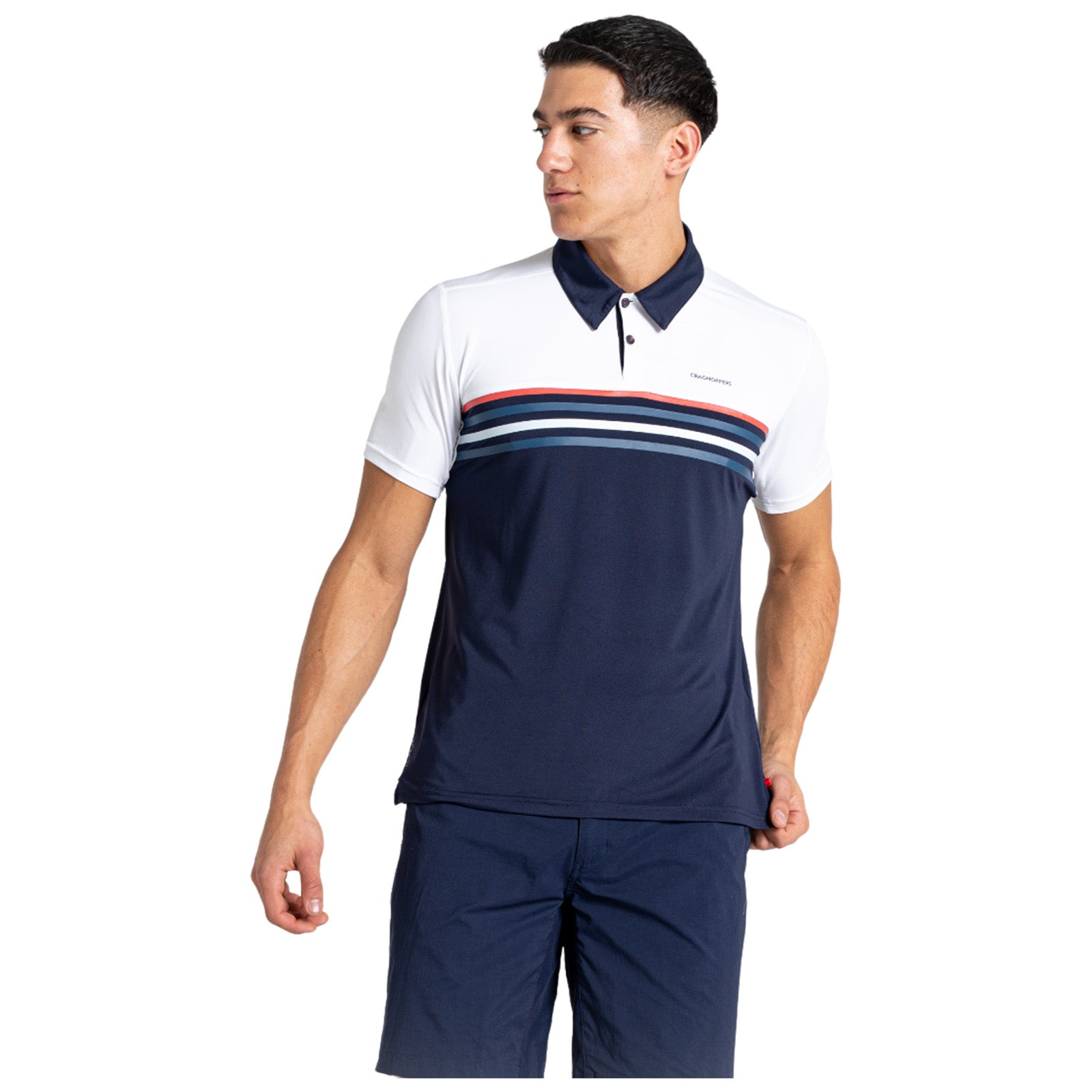 Craghoppers Mens NosiLife Pro Polo Shirt Small