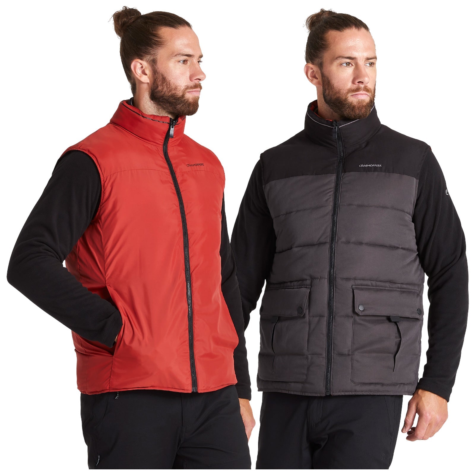 Craghoppers Mens Trillick Downlike Reversible Vest