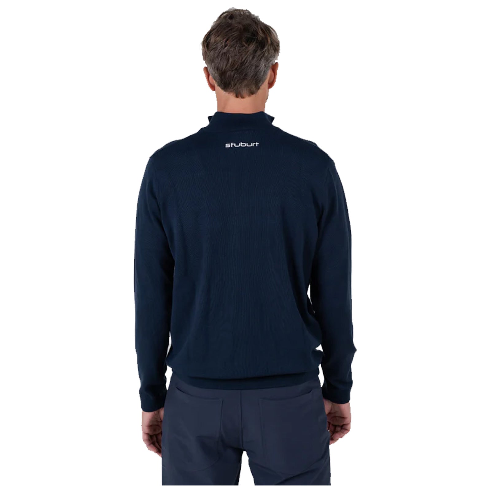 Stuburt Mens Tawny Half Zip Top