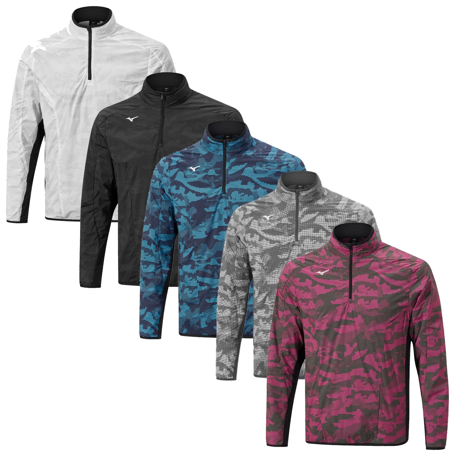 Mizuno Mens Winter Stretch Half Zip Top