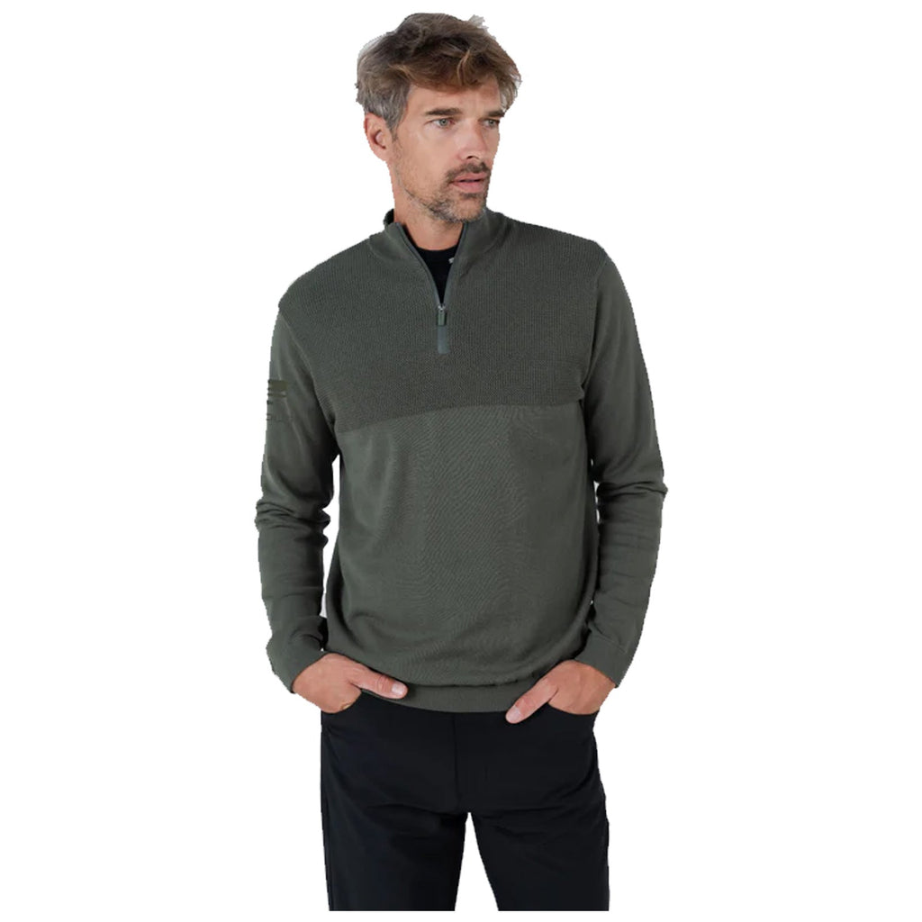 Stuburt Mens Tawny Half Zip Top