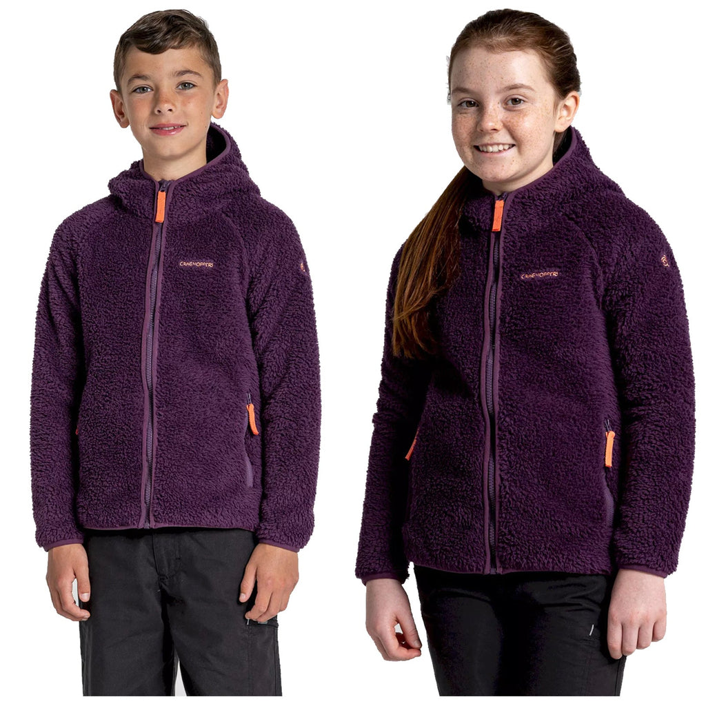 Craghoppers Junior Kaito Hooded Fleece Jacket