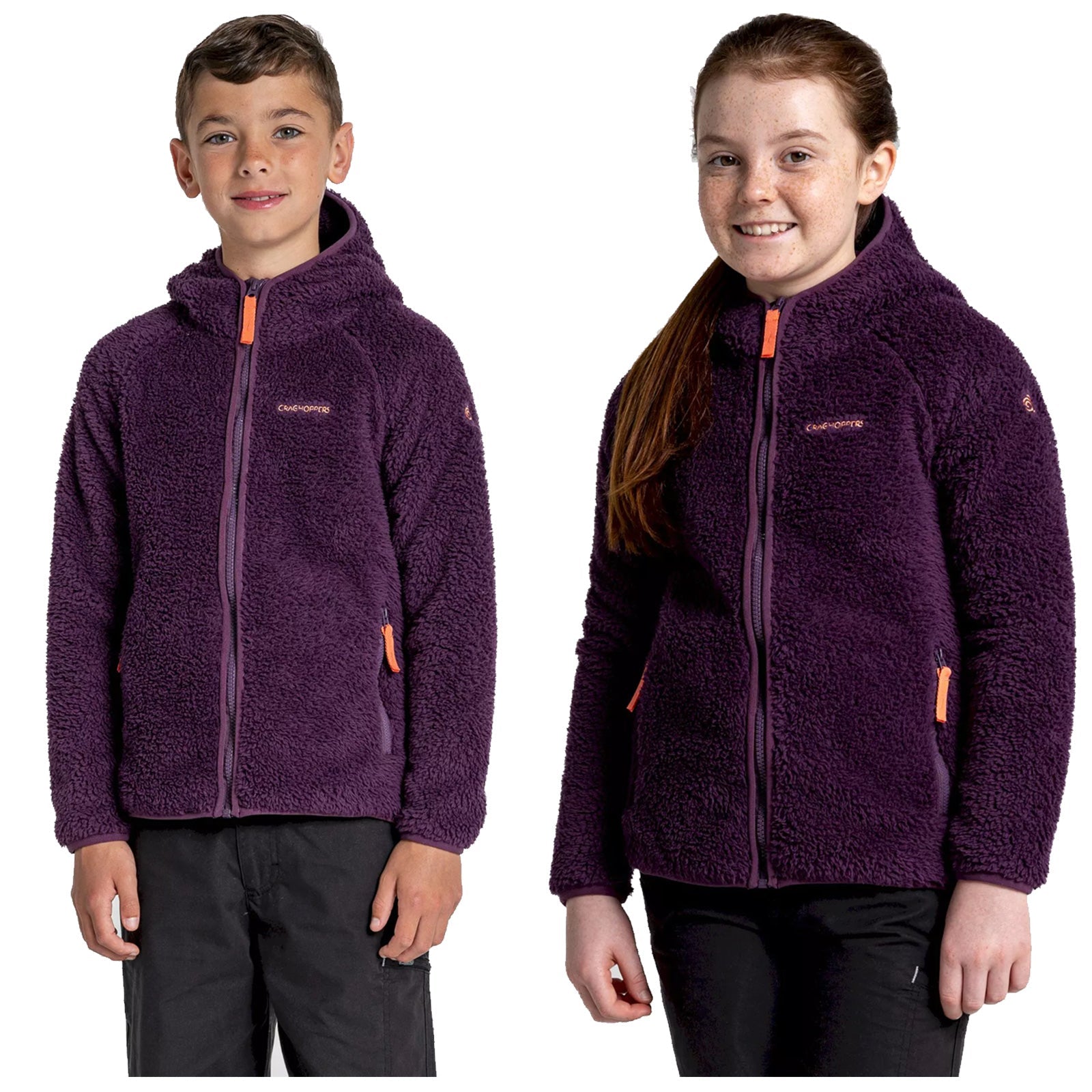 Craghoppers Junior Kaito Hooded Fleece Jacket