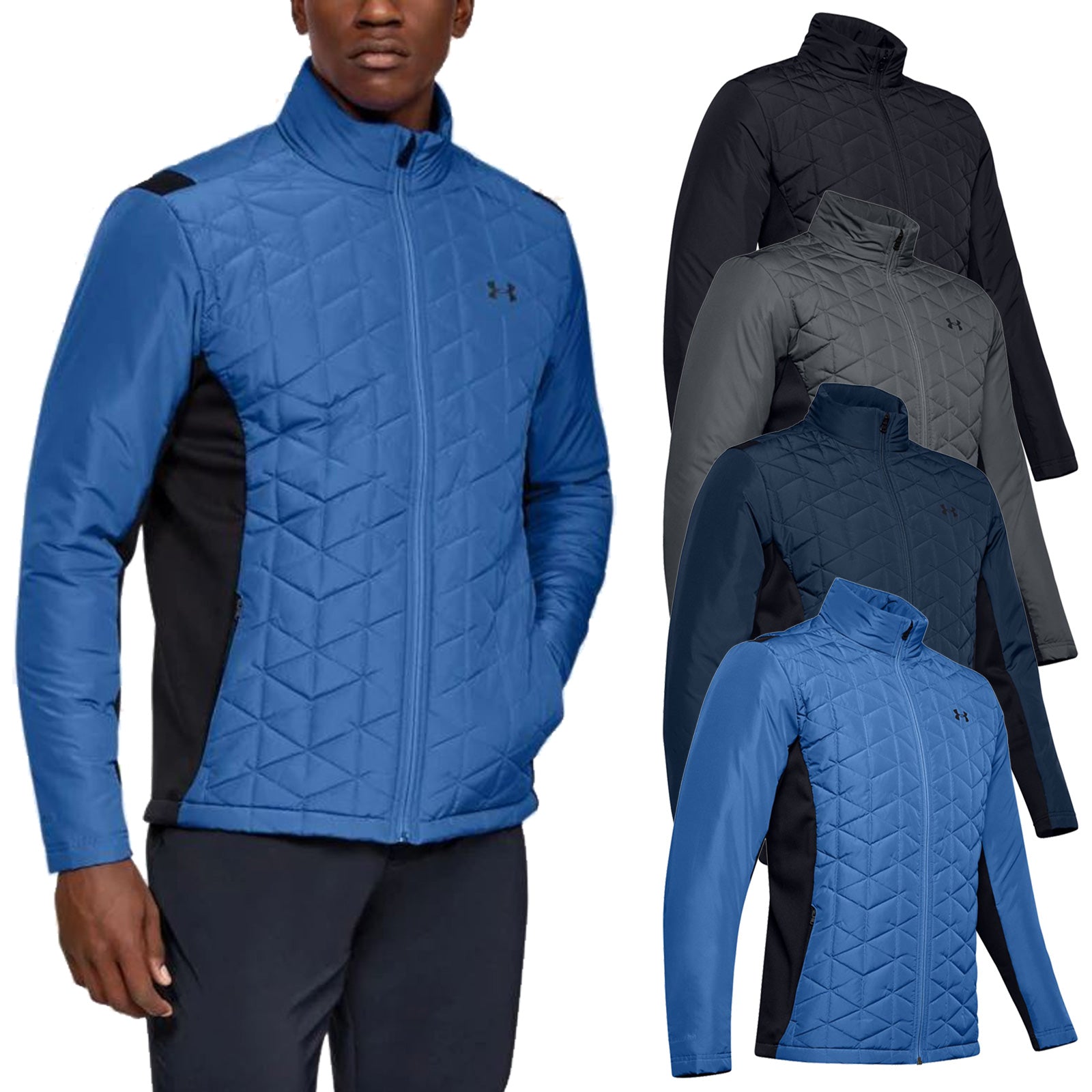 Under Armour Mens ColdGear Reactor Hybrid Jacket Small