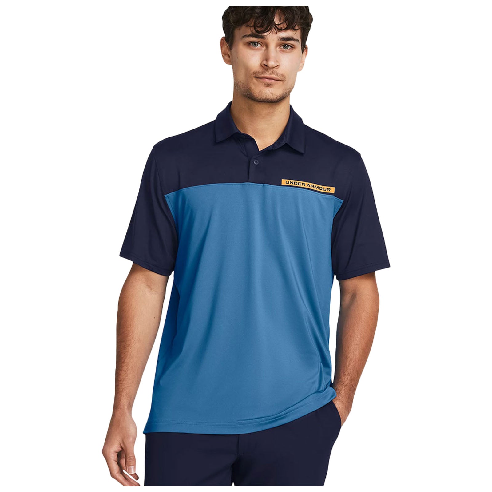 Under Armour Mens T2G Colour Block Polo Shirt