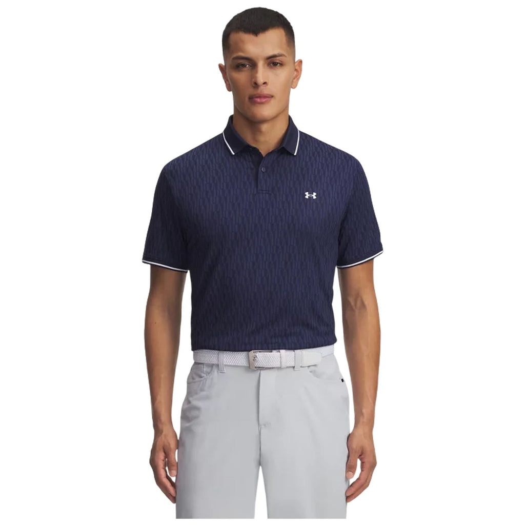Under Armour Mens Drive Sport Jacquard Polo