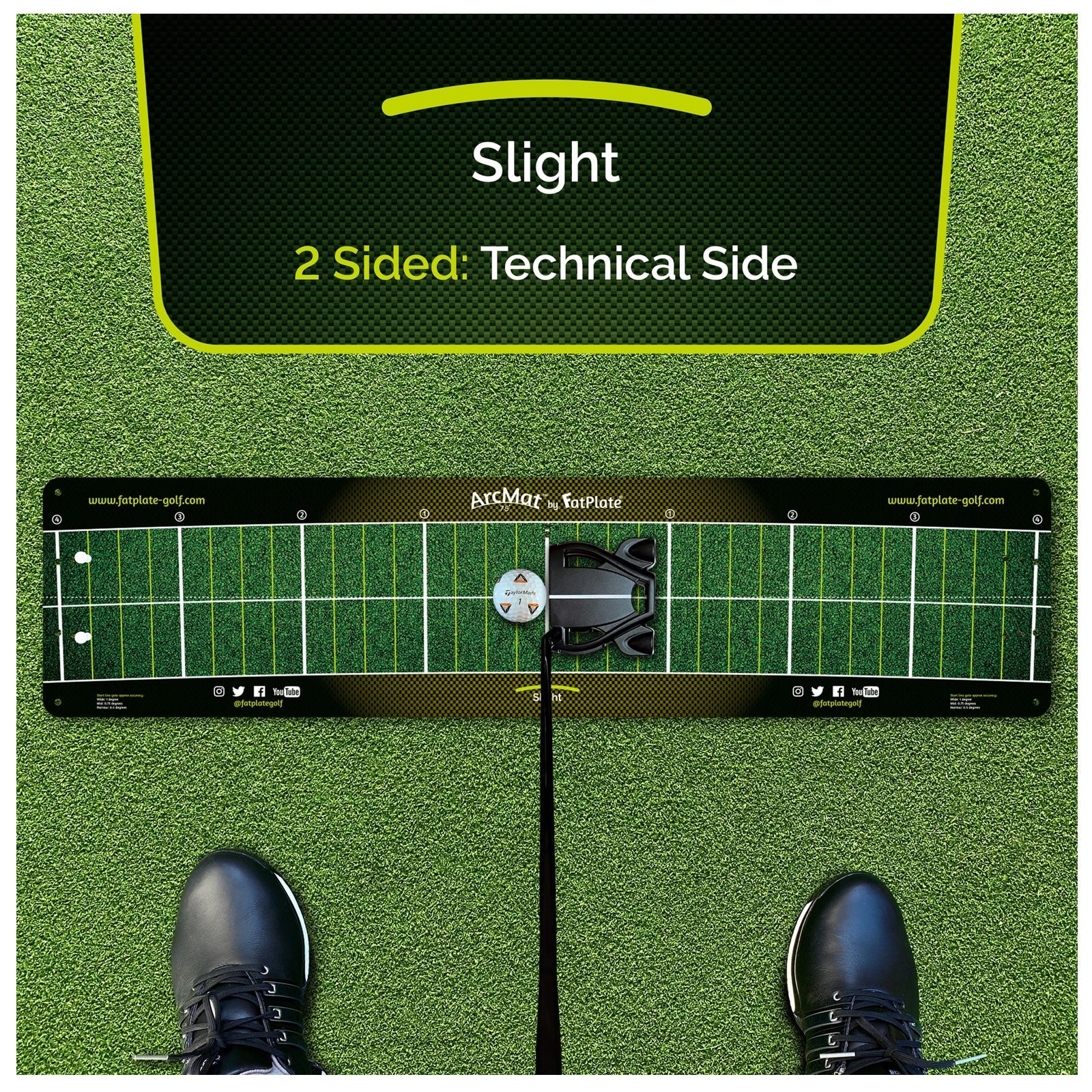 FatPlate ArcMat Stroke Path Trainer